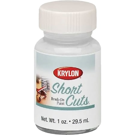 Krylon Short Cuts White High Gloss 1 Fl. Oz. Hobby Paint SCB-025